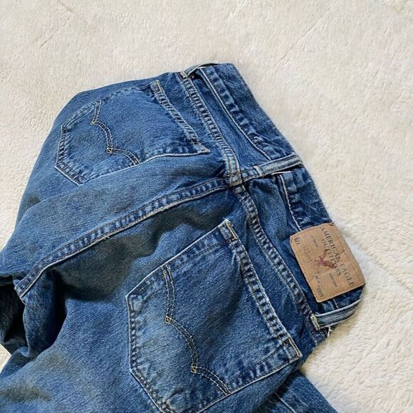 Vintage Y2K American Eagle Low Rise Bootcut Jeans - Picture 4 of 5